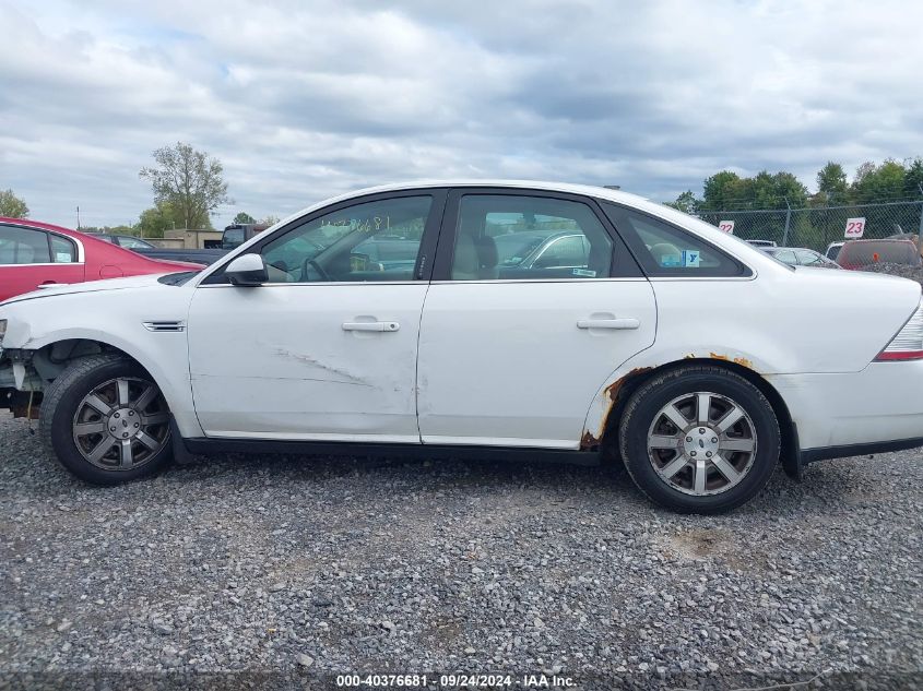 2008 Ford Taurus Sel VIN: 1FAHP24W38G169821 Lot: 40376681