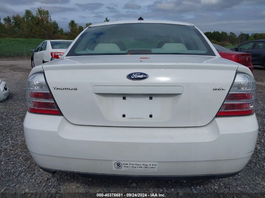 2008 Ford Taurus Sel VIN: 1FAHP24W38G169821 Lot: 40376681