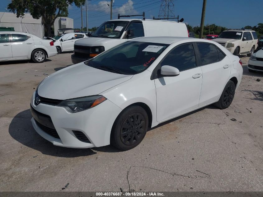 5YFBURHE8GP535644 2016 TOYOTA COROLLA - Image 2