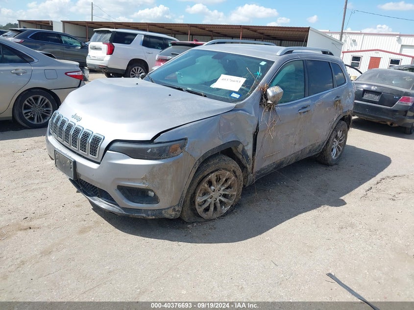 VIN 1C4PJLCX4KD340284 2019 JEEP CHEROKEE LATITUDE FWD