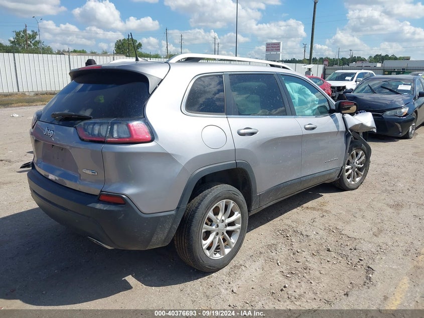 VIN 1C4PJLCX4KD340284 2019 JEEP CHEROKEE LATITUDE FWD