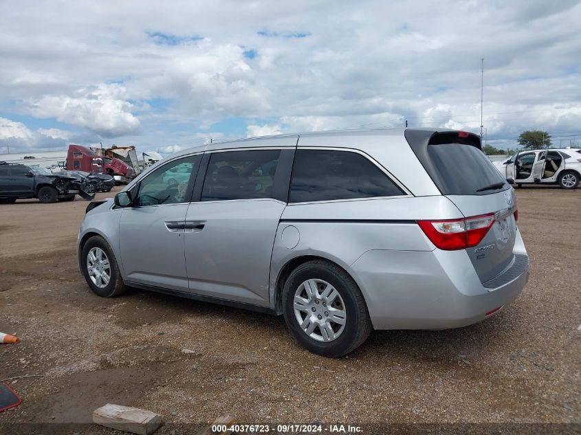 2011 Honda Odyssey Lx VIN: 5FNRL5H26BB015219 Lot: 40376723