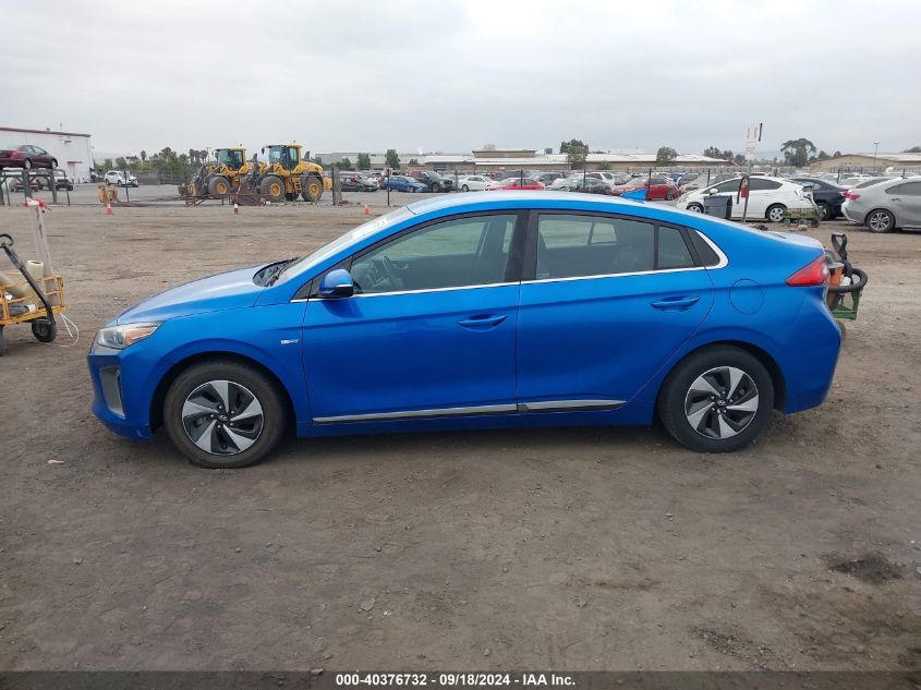 KMHC75LC2HU036557 2017 Hyundai Ioniq Hybrid Sel