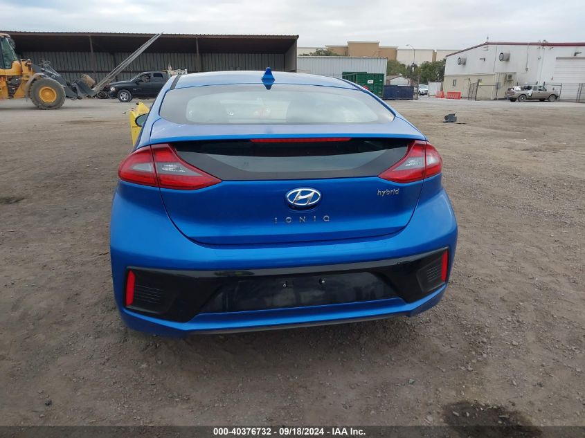 KMHC75LC2HU036557 2017 Hyundai Ioniq Hybrid Sel