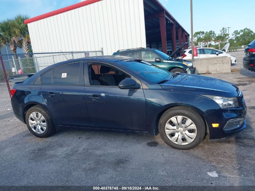 2016 Chevrolet Cruze Limited Ls VIN: 1G1PC5SH3G7193387 Lot: 40376745