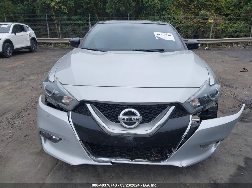 2017 Nissan Maxima 3.5 Sl VIN: 1N4AA6AP7HC396170 Lot: 40376748