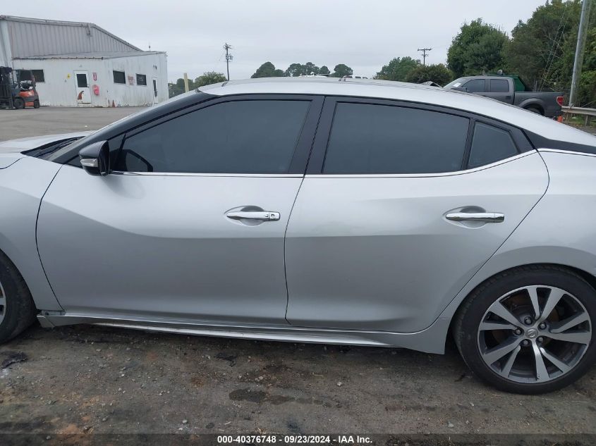 2017 Nissan Maxima 3.5 Sl VIN: 1N4AA6AP7HC396170 Lot: 40376748