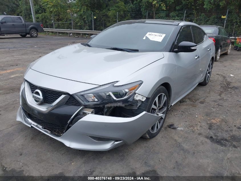 2017 Nissan Maxima 3.5 Sl VIN: 1N4AA6AP7HC396170 Lot: 40376748