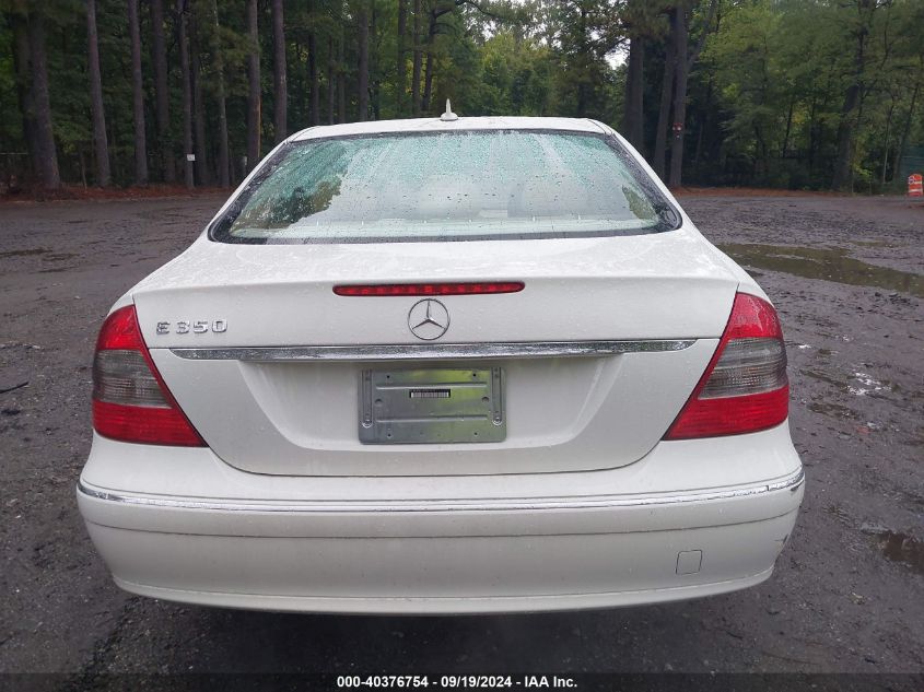 2007 Mercedes-Benz E 350 VIN: WDBUF56X67B077051 Lot: 40376754