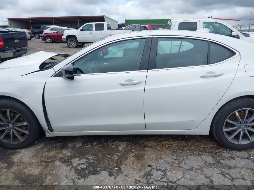 19UUB1F3XJA006047 2018 Acura Tlx