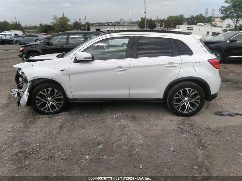 2017 Mitsubishi Outlander Sport Sel/Gt VIN: JA4AR4AW3HZ026906 Lot: 40376779