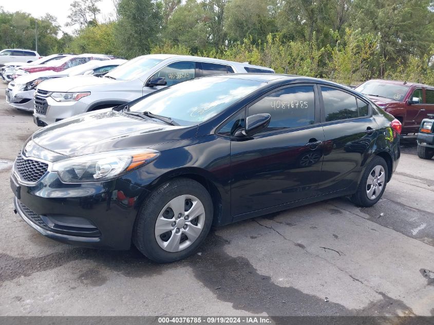 2015 Kia Forte Lx VIN: KNAFK4A61F5260026 Lot: 40376785