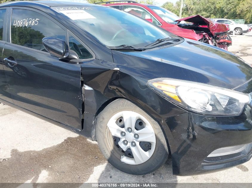 2015 Kia Forte Lx VIN: KNAFK4A61F5260026 Lot: 40376785