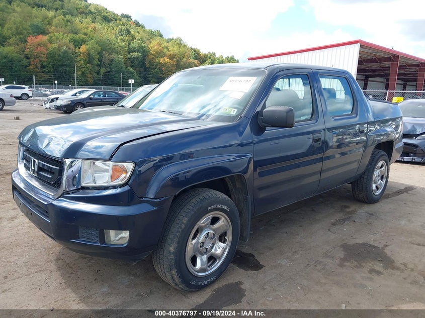 2011 HONDA RIDGELINE VIN: 5FPYK1F20BB001723