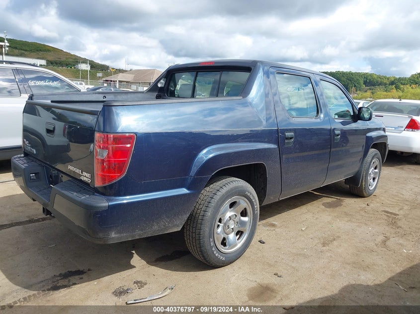 2011 HONDA RIDGELINE VIN: 5FPYK1F20BB001723