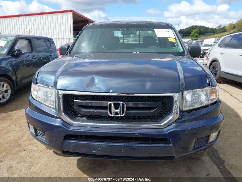 2011 Honda Ridgeline Rt VIN: 5FPYK1F20BB001723 Lot: 40376797