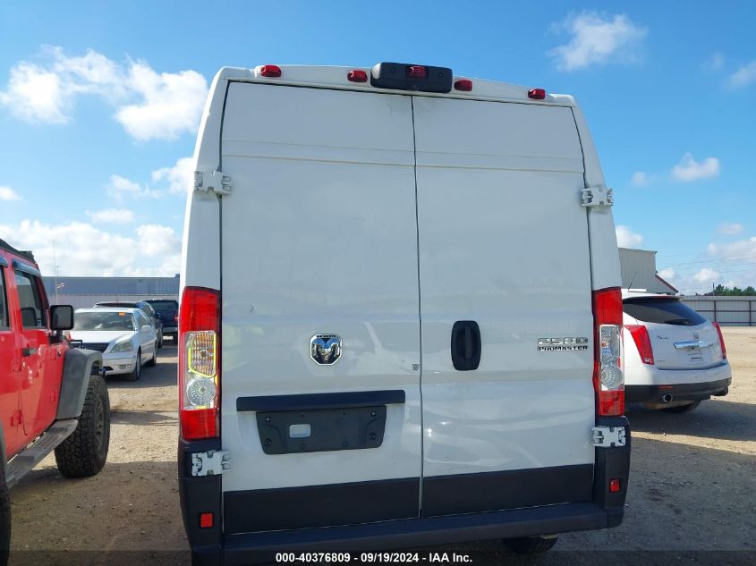 2023 Ram Promaster 2500 High Roof 159 Wb VIN: 3C6LRVDG8PE563846 Lot: 40376809