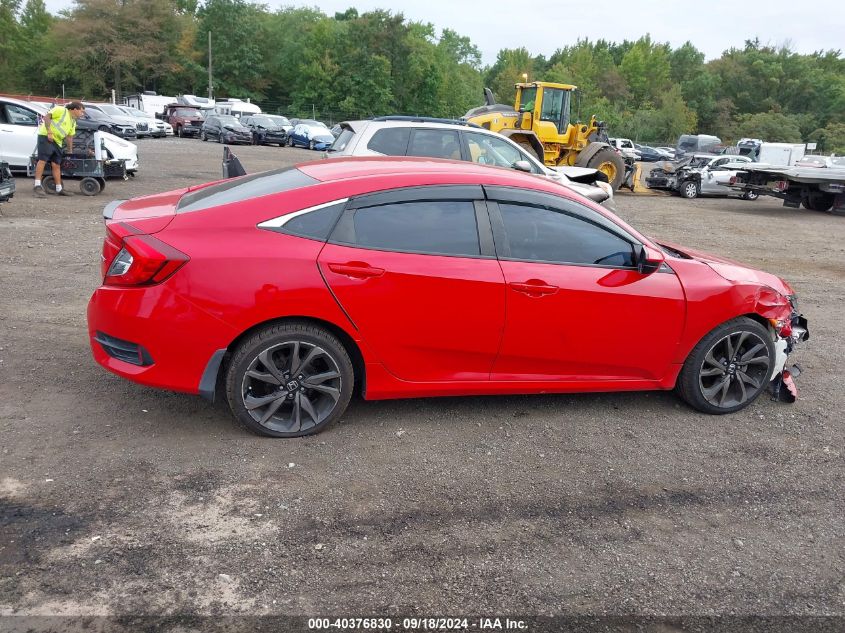 2019 Honda Civic Sport VIN: 2HGFC2F83KH592102 Lot: 40376830