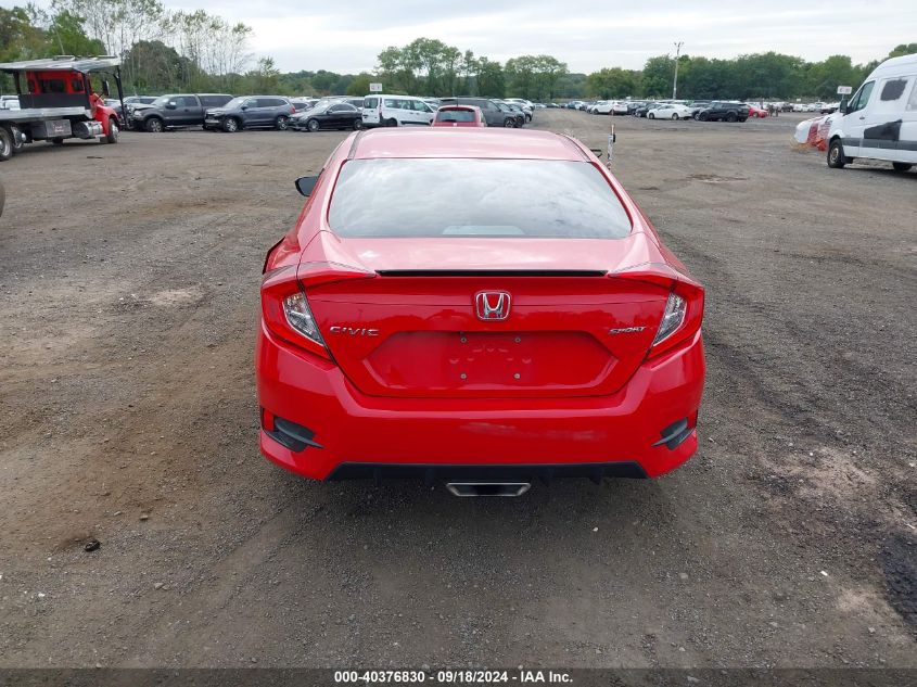 2019 Honda Civic Sport VIN: 2HGFC2F83KH592102 Lot: 40376830