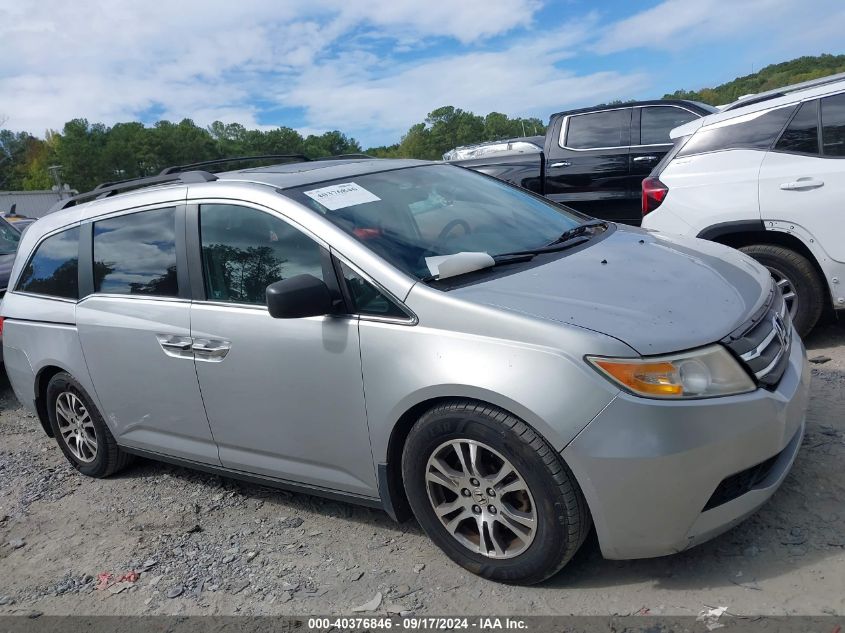 2012 Honda Odyssey Ex-L VIN: 5FNRL5H62CB100000 Lot: 40376846