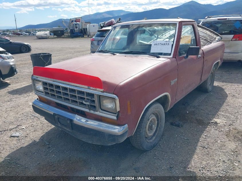 1986 Ford Ranger VIN: 1FTBR10T4GUB01348 Lot: 40376855