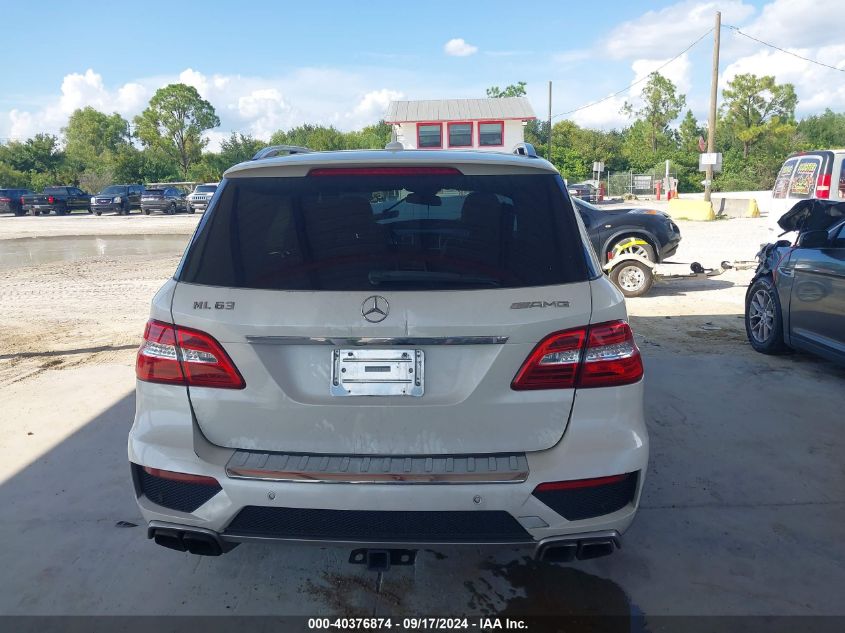 2014 Mercedes-Benz Ml 63 Amg 4Matic VIN: 4JGDA7EBXEA363159 Lot: 40376874