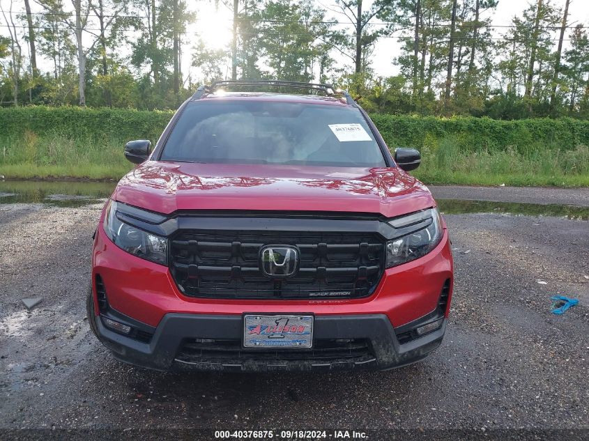 2024 Honda Ridgeline Black Edition VIN: 5FPYK3F83RB026884 Lot: 40376875