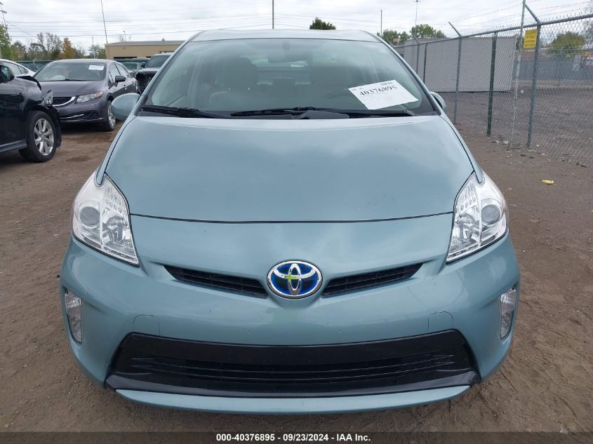 2013 Toyota Prius Three VIN: JTDKN3DU4D5648975 Lot: 40376895