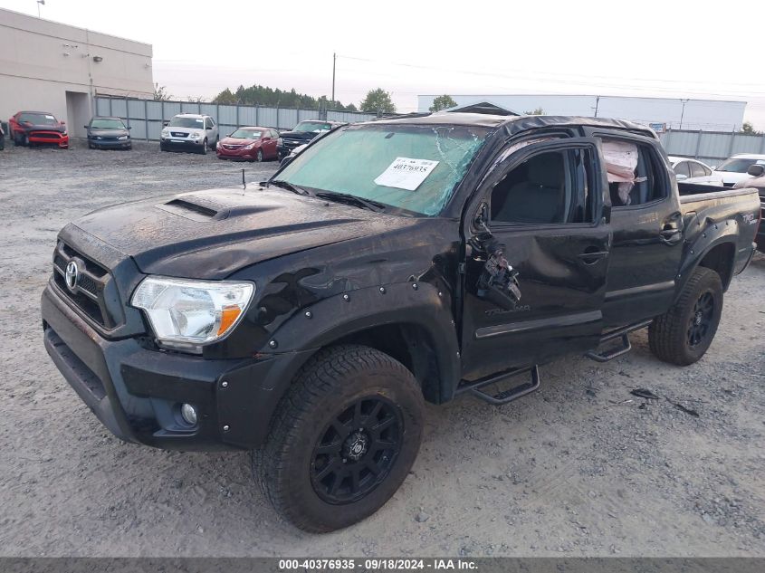 2013 Toyota Tacoma Double Cab VIN: 3TMLU4EN4DM115748 Lot: 40376935