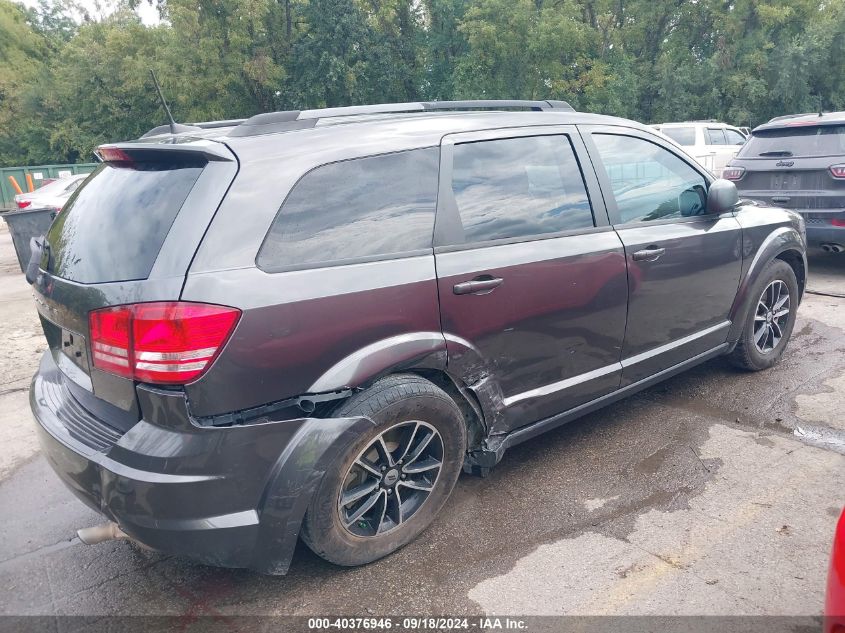 2018 Dodge Journey Se VIN: 3C4PDCAB2JT444537 Lot: 40376946