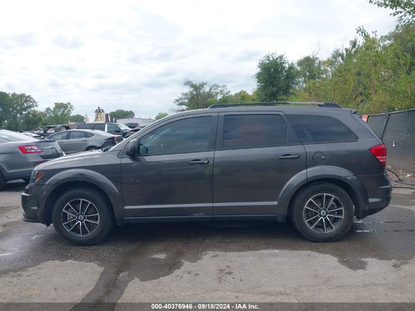 2018 Dodge Journey Se VIN: 3C4PDCAB2JT444537 Lot: 40376946