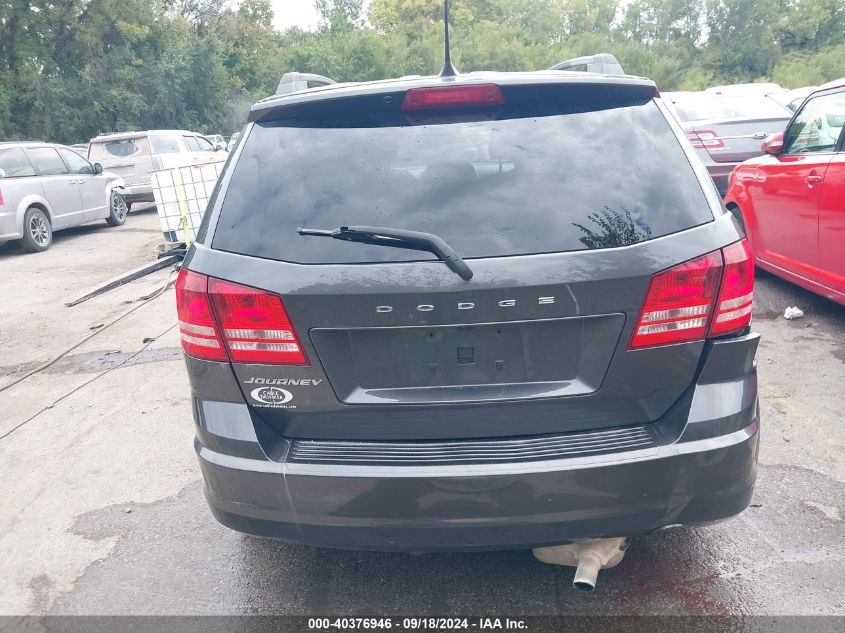 2018 Dodge Journey Se VIN: 3C4PDCAB2JT444537 Lot: 40376946