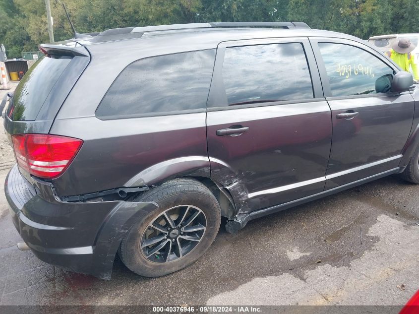 2018 Dodge Journey Se VIN: 3C4PDCAB2JT444537 Lot: 40376946