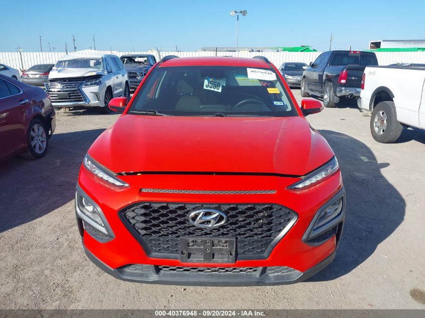 2020 Hyundai Kona Sel VIN: KM8K22AAXLU554726 Lot: 40376948