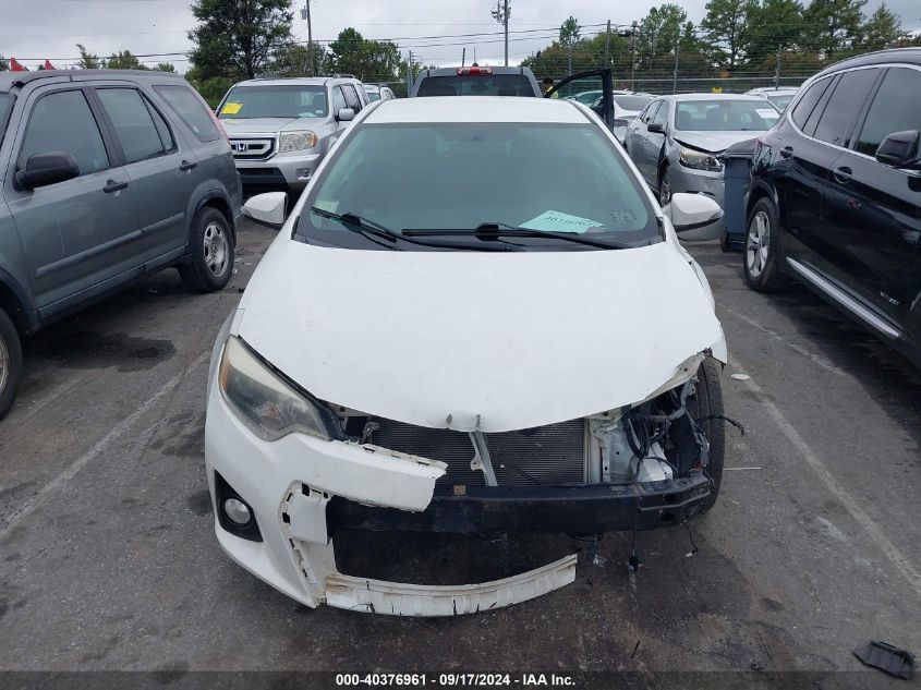 2014 Toyota Corolla S Plus VIN: 2T1BURHE8EC019149 Lot: 40376961