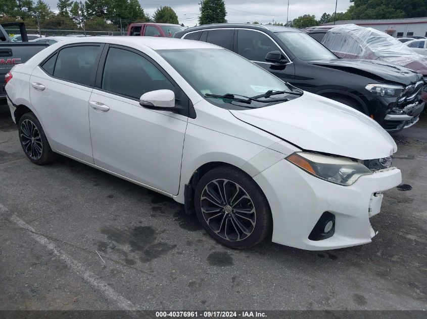 2014 TOYOTA COROLLA S PLUS - 2T1BURHE8EC019149