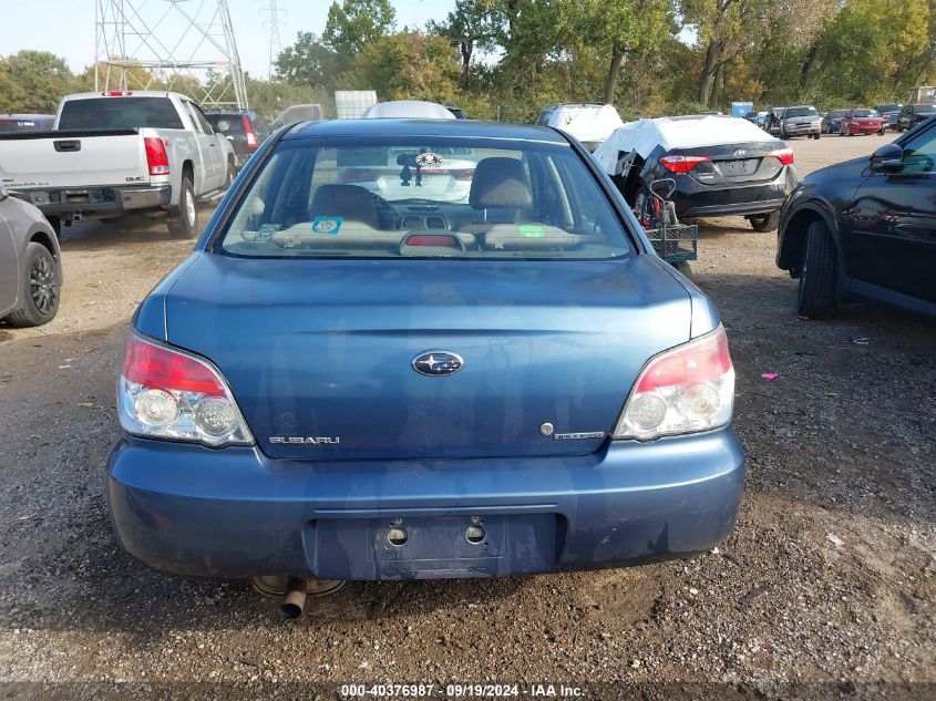 2007 Subaru Impreza 2.5I VIN: JF1GD61697H509921 Lot: 40376987