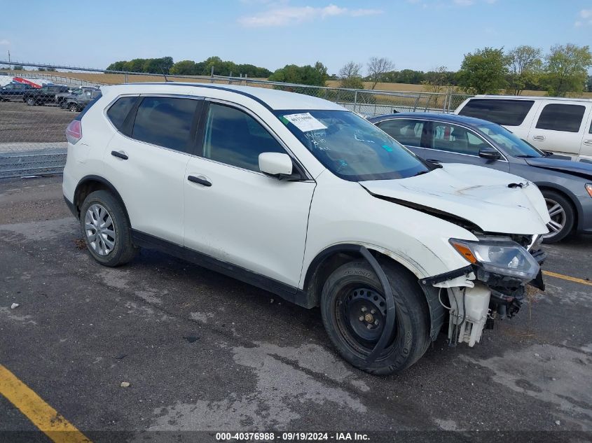 2016 Nissan Rogue S/Sl/Sv VIN: 5N1AT2MT3GC798218 Lot: 40376988