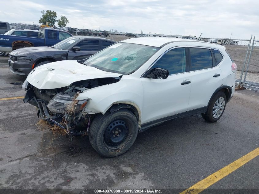 2016 Nissan Rogue S/Sl/Sv VIN: 5N1AT2MT3GC798218 Lot: 40376988