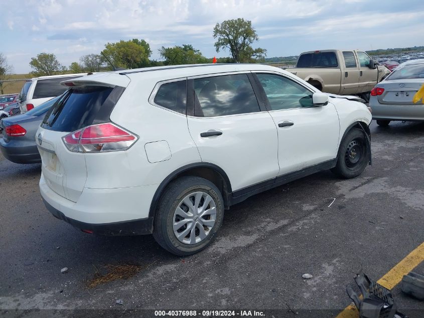 2016 Nissan Rogue S/Sl/Sv VIN: 5N1AT2MT3GC798218 Lot: 40376988