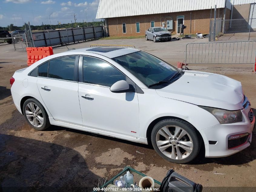 2015 Chevrolet Cruze Ltz VIN: 1G1PG5SB2F7116346 Lot: 40377027