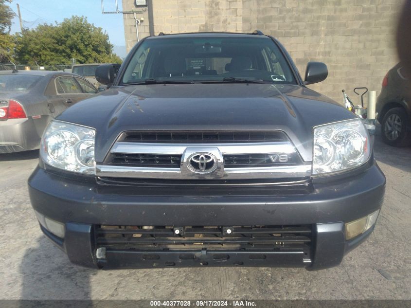 2005 Toyota 4Runner Sr5 V8 VIN: JTEBT14R958022758 Lot: 40377028