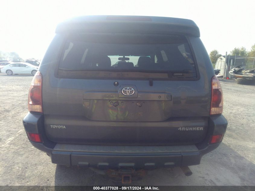 2005 Toyota 4Runner Sr5 V8 VIN: JTEBT14R958022758 Lot: 40377028