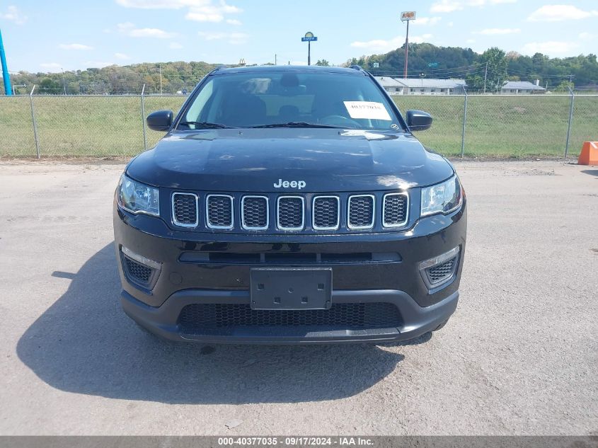 2018 Jeep Compass Sport 4X4 VIN: 3C4NJDAB0JT281389 Lot: 40377035