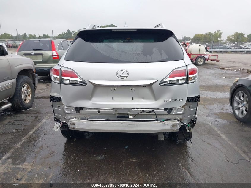 2015 Lexus Rx 350 VIN: 2T2BK1BAXFC318555 Lot: 40377053