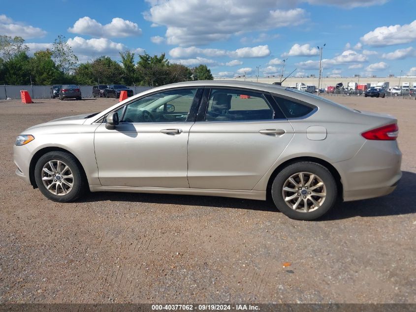 2017 FORD FUSION S - 3FA6P0G71HR228809