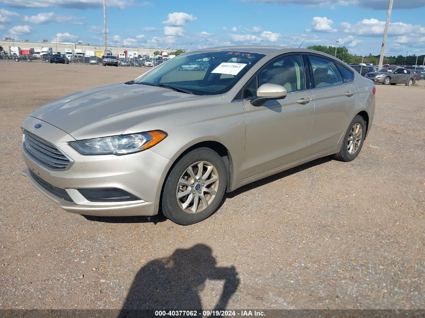 2017 FORD FUSION S - 3FA6P0G71HR228809