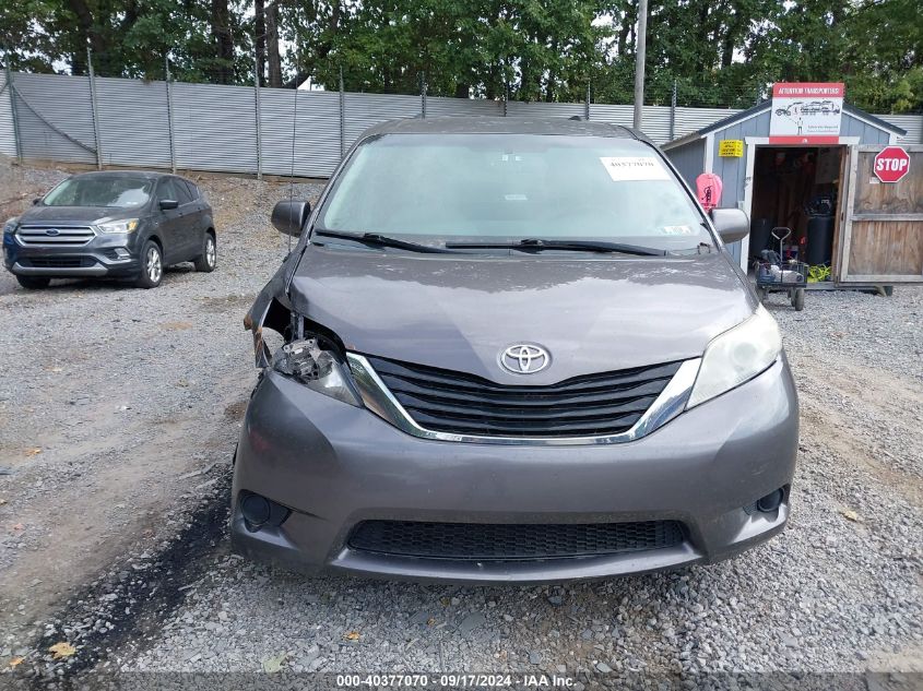 2012 Toyota Sienna Le 7 Passenger VIN: 5TDJK3DC8CS039991 Lot: 40377070