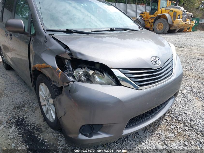 2012 Toyota Sienna Le 7 Passenger VIN: 5TDJK3DC8CS039991 Lot: 40377070