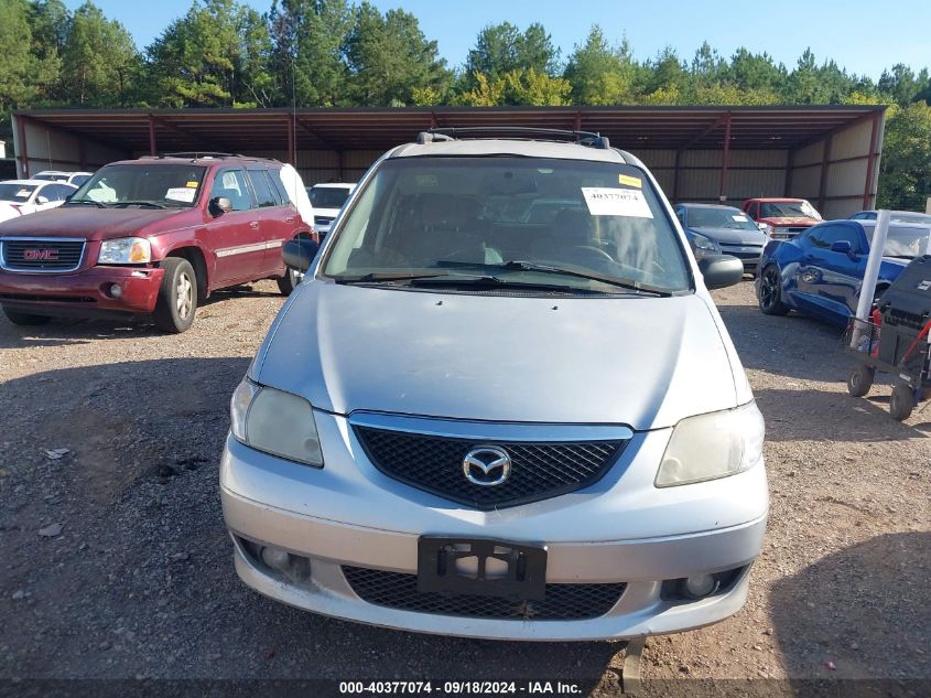 2002 Mazda Mpv Es/Lx VIN: JM3LW28J020304525 Lot: 40377074